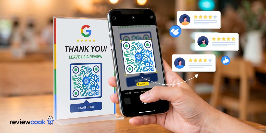 qr code for google reviews
