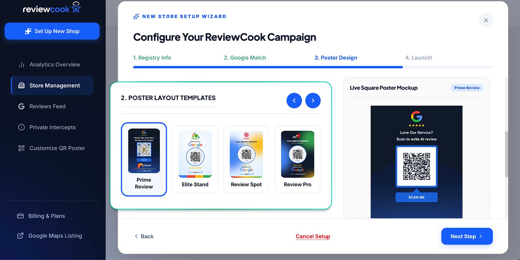 poster layout templates reviewcook qr code